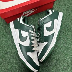 NIKE DUNK LOW MICHIGAN STATE SIZE 11.5