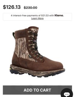 ROCKY Hunting Boots Size 12 (NEW)