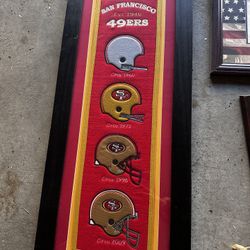 San Francisco 49ers Helmet Heritage 