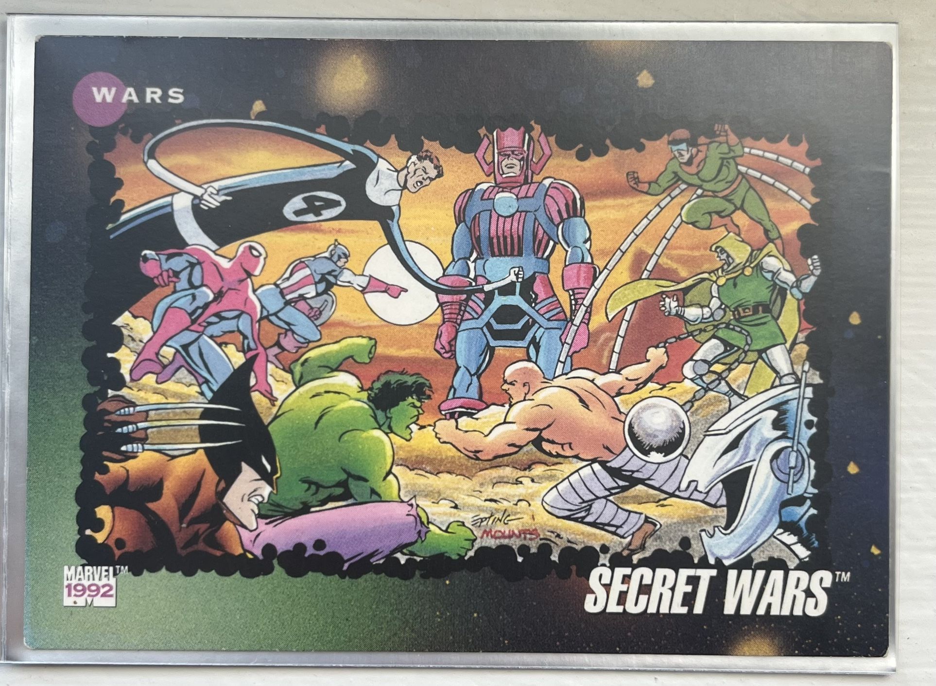 Secret War Trading Card 1992