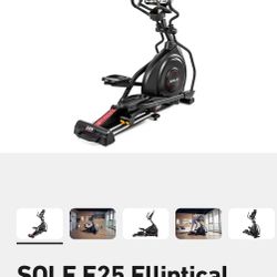 SOLE E25 Elliptical machine 