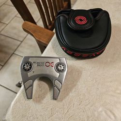 EXCELLENT CONDITION!" LEFT HANDED! ODYSSEY WHITE HOT OG 7 GOLF CLUB PUTTER