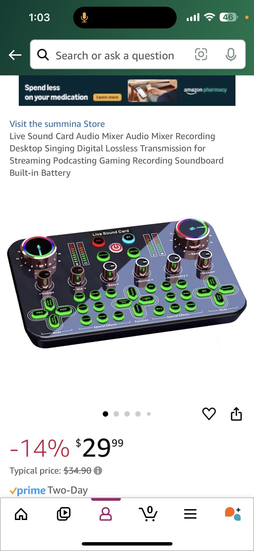 Sound card