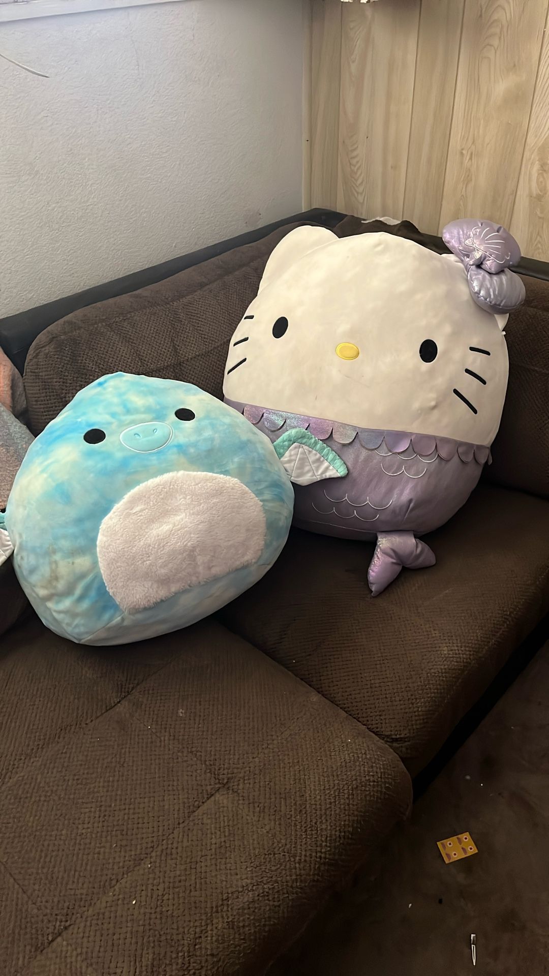 Squishmallows - Hello Kitty & Dolphin
