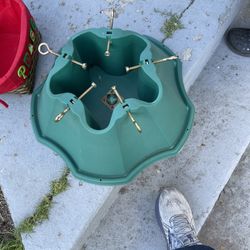 Plastic Christmas Tree Stand - Almost New