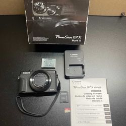 Canon PowerShot G7 X Mark III