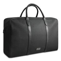New Hugo Boss Parfums Black Bag Handbag Travel Weekender Gym Overnight Duffle