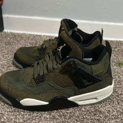 Jordan 4 olivia green gs