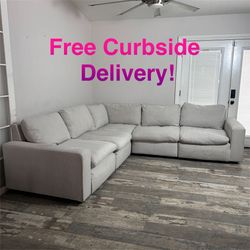 Free Curbside Delivery! Modular Sectional Cloud Couch