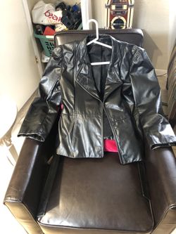 Leather jacket