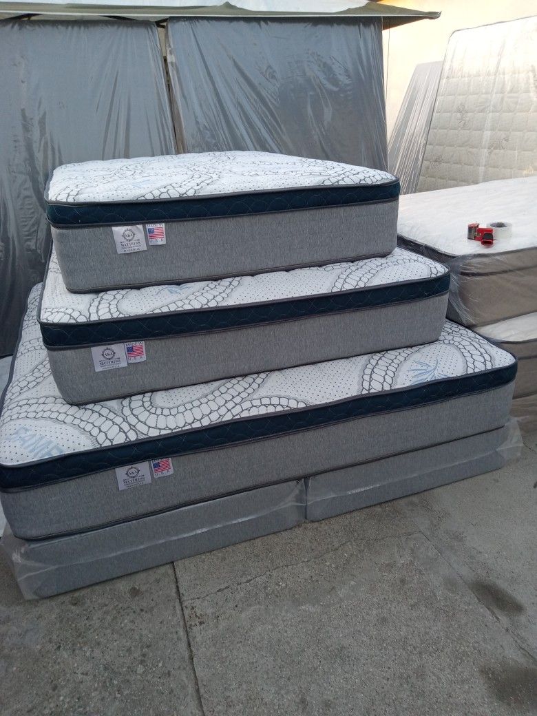 Queen Size Mattress Pillow Top 12\