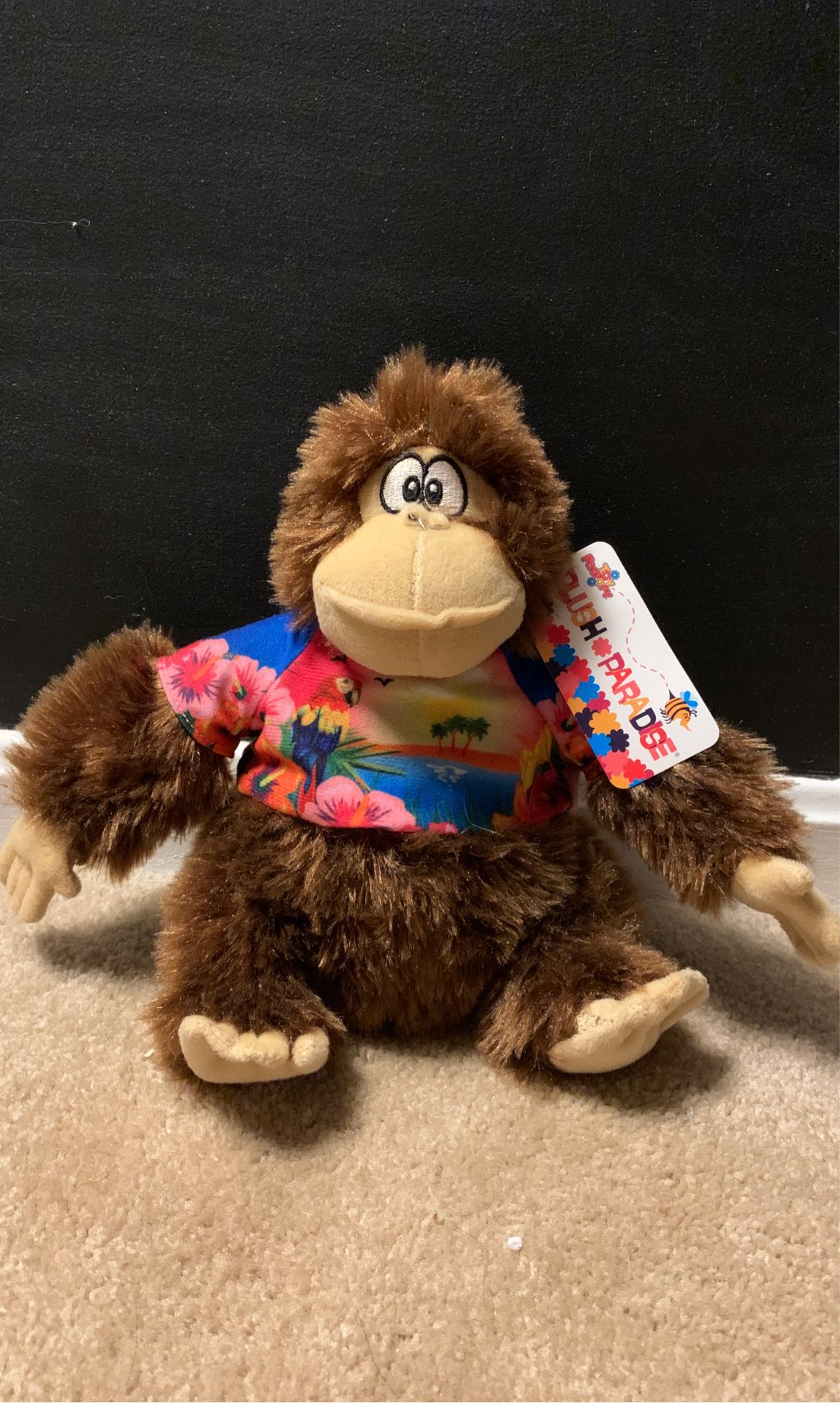 Hawaiian monkey stuffed animal