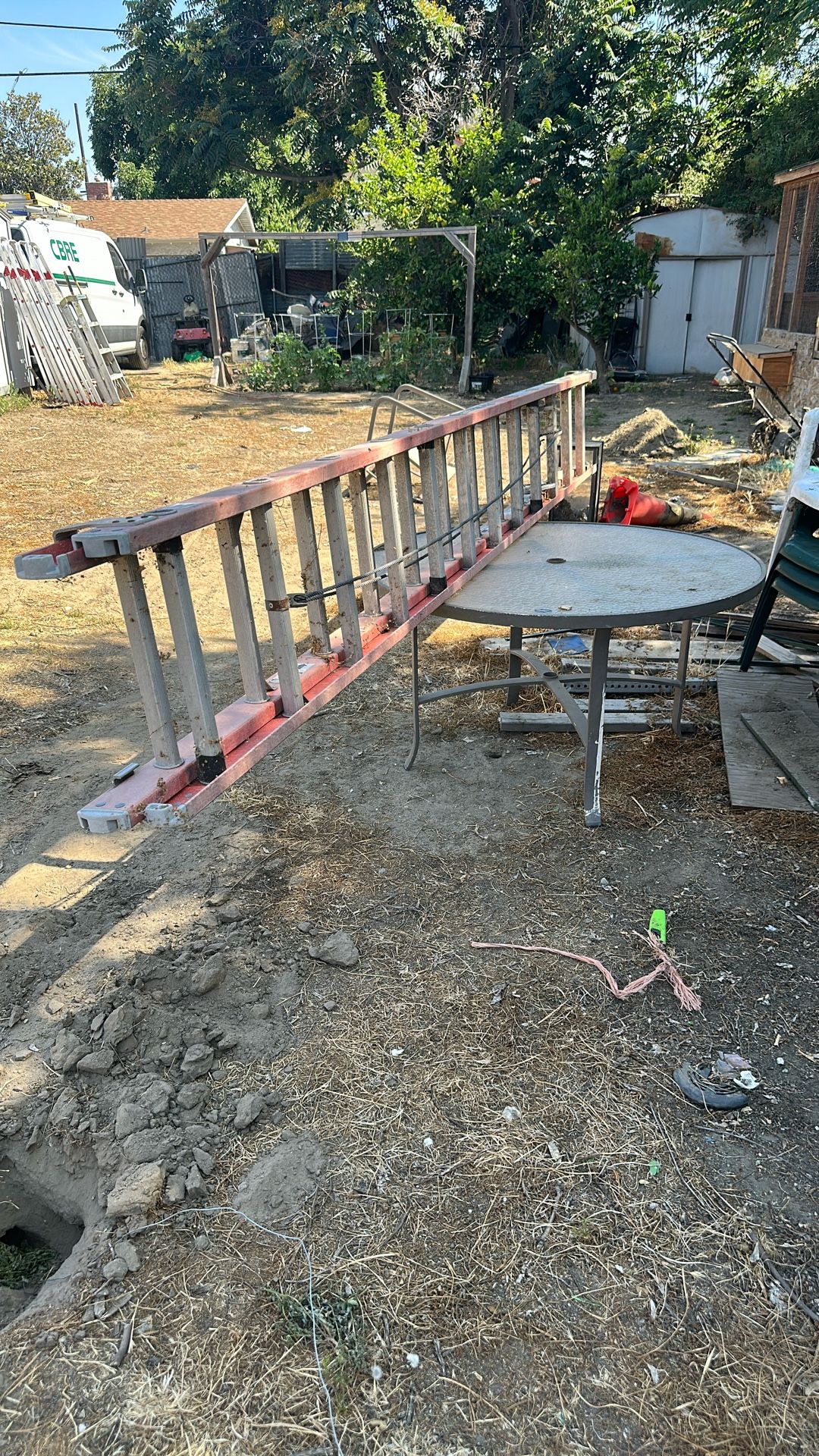 24ft Fiberglass Ladder