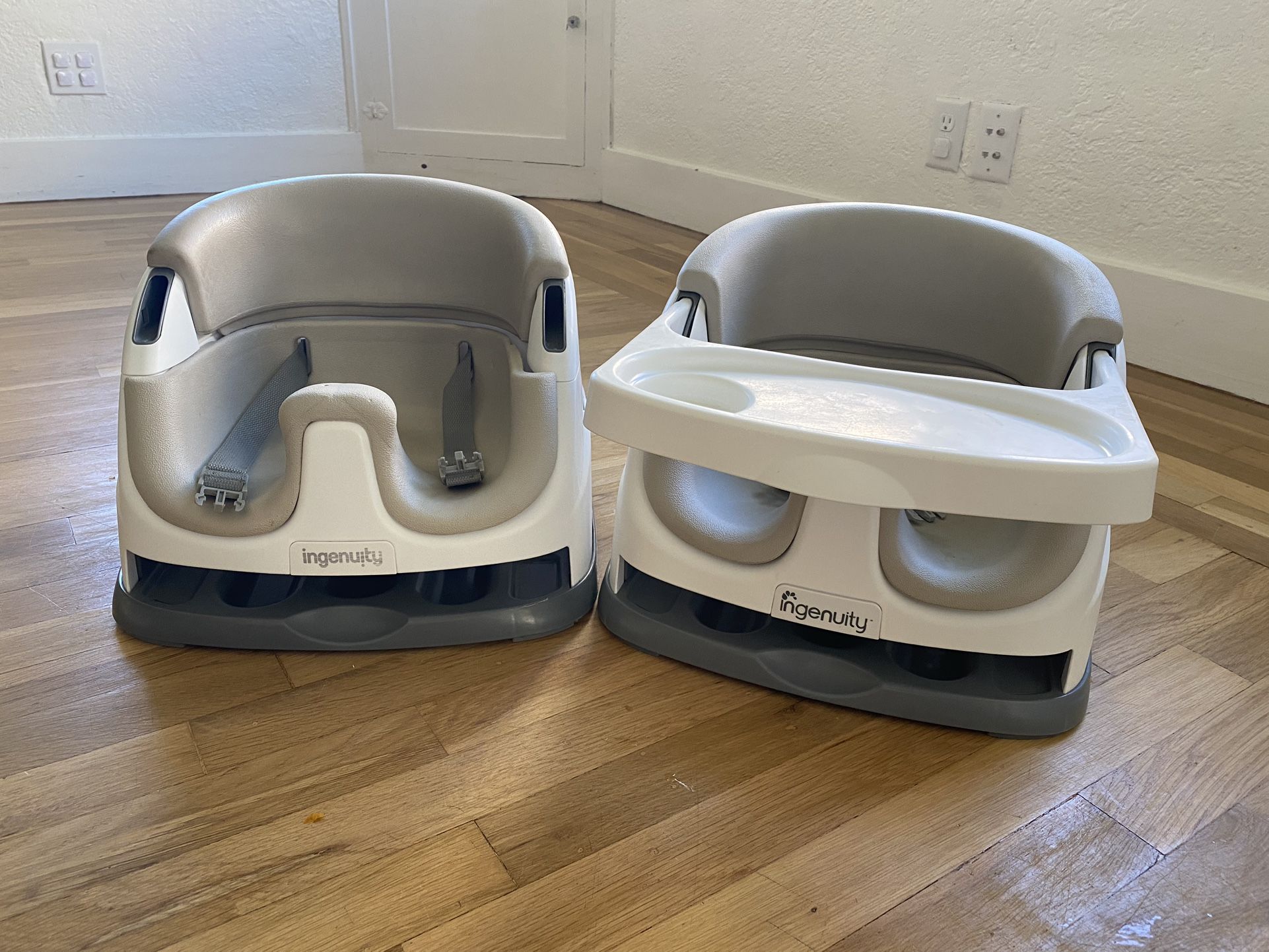 Ingenuity Baby Base 2-in-1 Booster Feeding and Floor Seat with Self-Storing  Tray for Sale in Salinas, CA - OfferUp