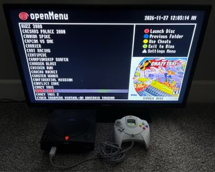Sega Dreamcast w/ 200+ Games Installed