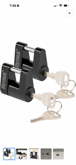 Trailer tongue lock