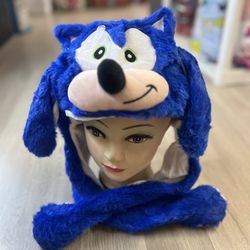Sonic Hat With ears And lights