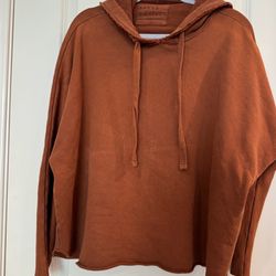 Frank & Eileen Boho Brown Hoodie size Small (Original $248 MSRP)
