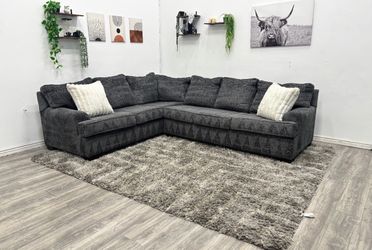 Gray Sectional Couch - Free Delivery