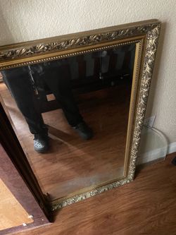 Antique/Vintage Gold color Mirror