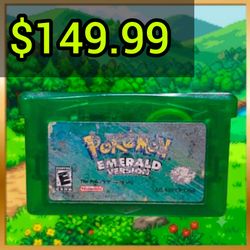 Pokemon Emerald Version Nintendo GBA Game Boy Advance Cartridge Only 2005
