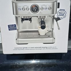 Brand new Chefman Crema Supreme Espresso Machine