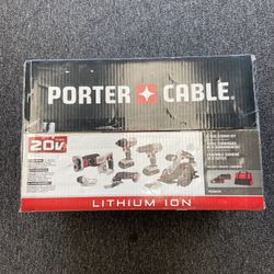 Porter Cable 20V 6 Tool Set