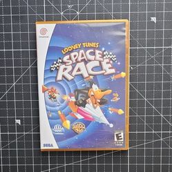 Dreamcast Looney Tunes Space Race Custom Case - NO GAME