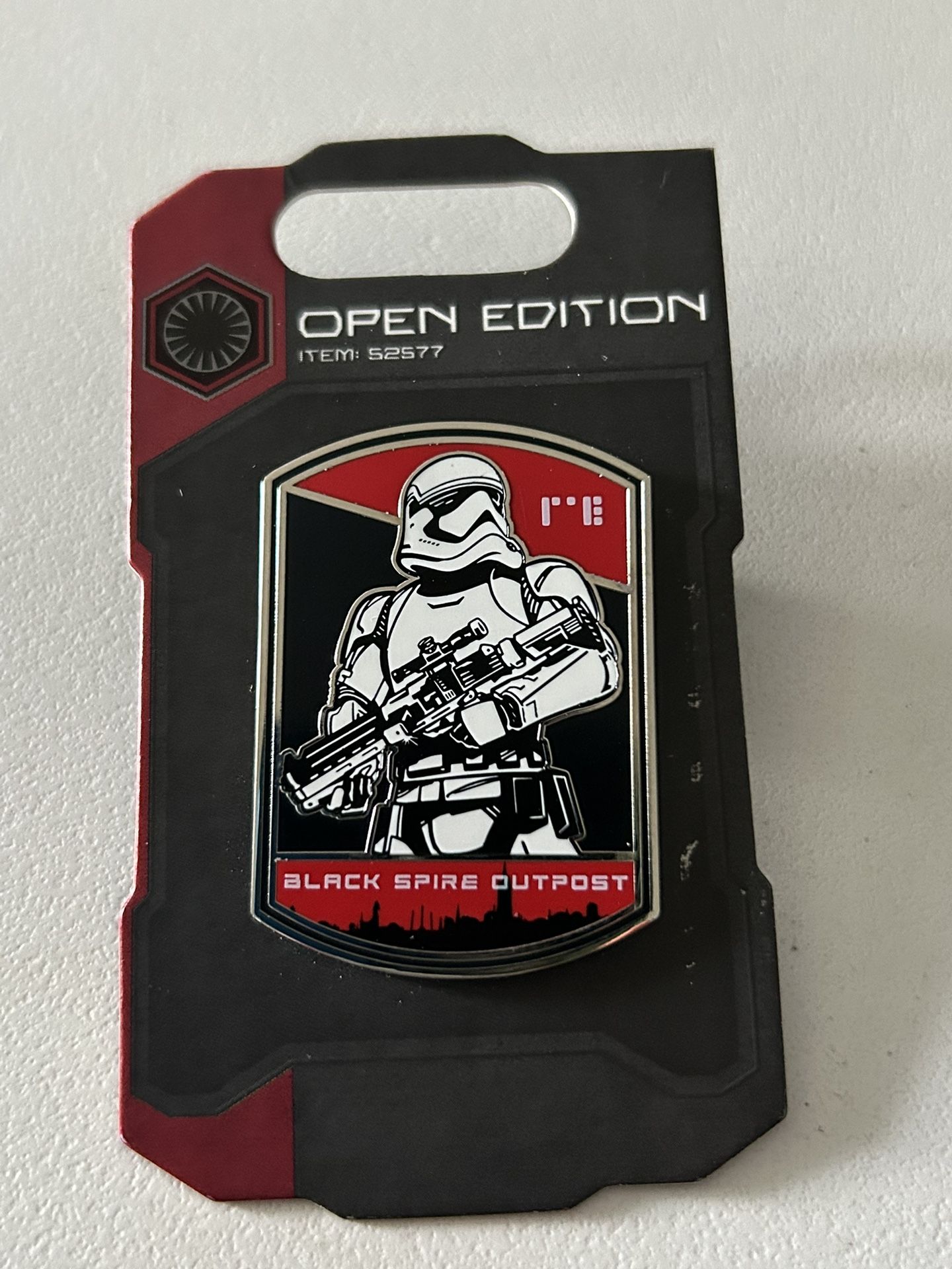 Disney Star Wars Black Spire Outpost Storm Trooper Pin