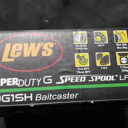 Lews  Super Duty Baitcaster 