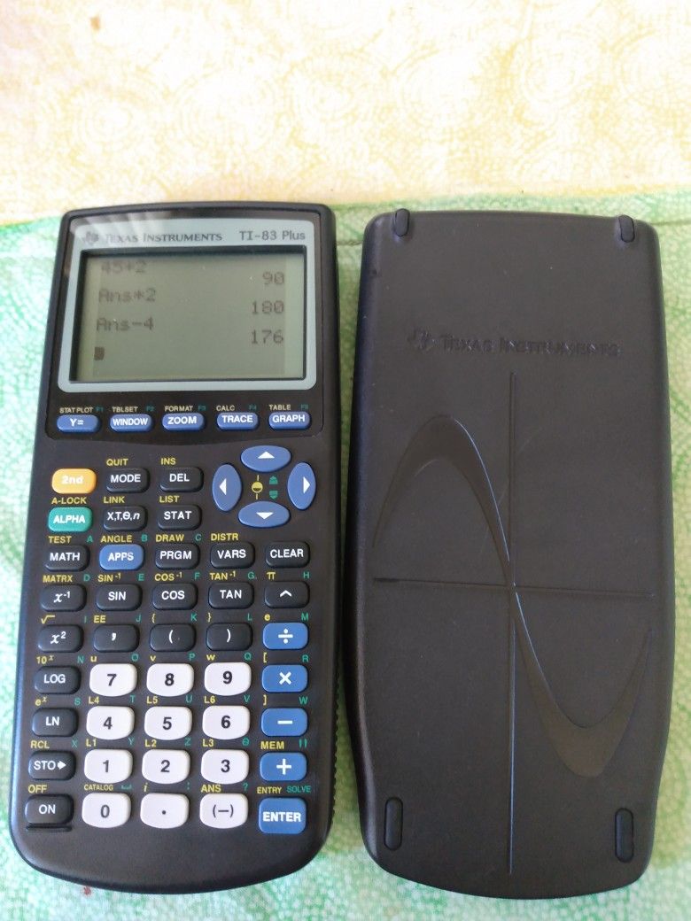 INSTRUMENT TI-83 PLUS GRAPHING CALCULATOR
