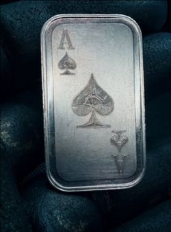 Ace silver Troy oz bar
