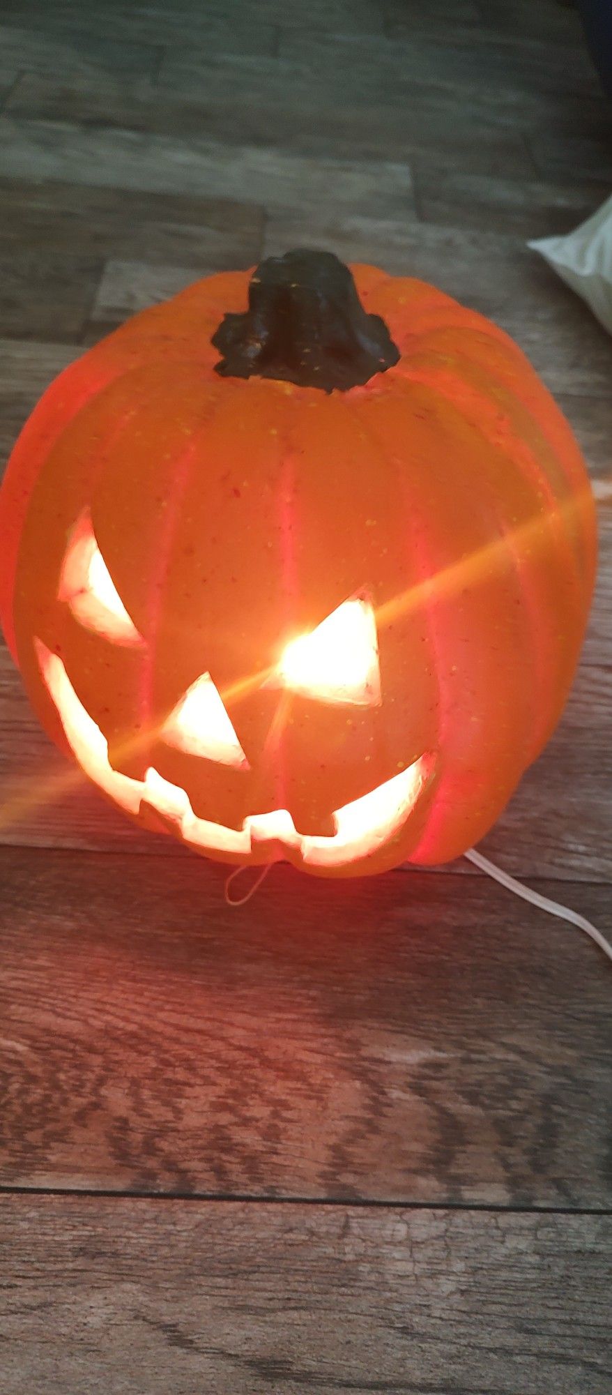 Halloween Pumpkin With Light