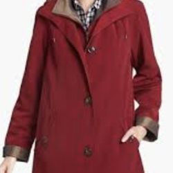 Gallery Coat Merlot Small  2 In 1 