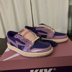Brand new Never Worn Men’s 4 Women’s 5 Air Kiy Patent Leather Pink / Purple 