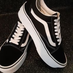 Vans Platform women 8 Like new 