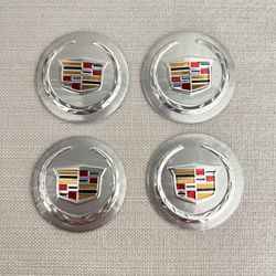 4pcs 65mm  Car Wheel Center Hub Cap Badge Emblem Sticker Silver