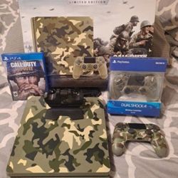 Ps4 WWII Ww2 Edition Bundle