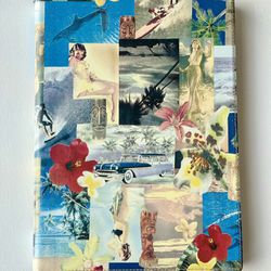 New Journal With Hawaiian Print Cover - Lined Pages 