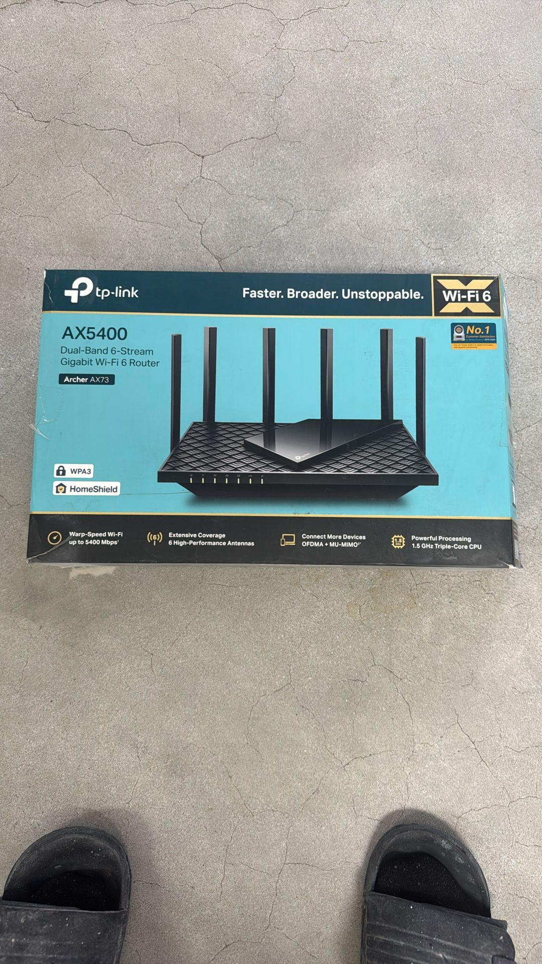 Tp Link Ax5400 WPA3 Router 8k Streaming