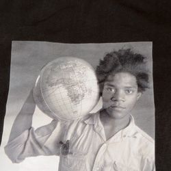 NWOT Uniqlo x Jean Michel Basquiat Green Peace Makos T-Shirt Unisex Size MEDIUM