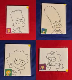 DIY Paint Kits - Cartoon Characters