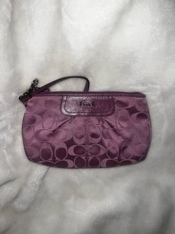 Vintage Coach Wristlet