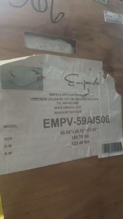 Empava Bathtub