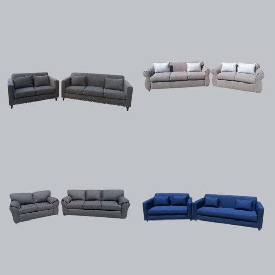 BRAND NEW SOFAS COUCH LOVESEAT SET