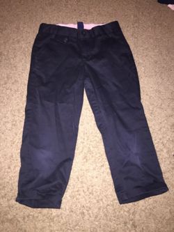 Girl's Gap kids size 10 uniform cropped pants