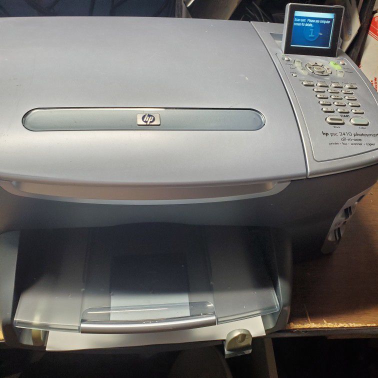 HP PSC2410 Color Printer Scanner Fax
NEW cartridges