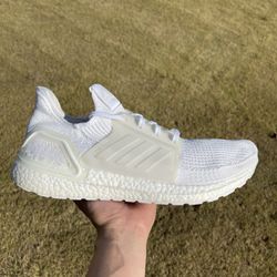 Adidas Ultraboost 19 Triple White Mens Size US 13 Running Shoes G54008