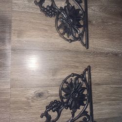 Victorian Antique Cast Iron Toilet Cistern Brackets