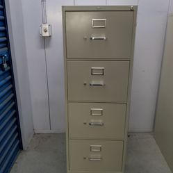 Legal Size Drawer Metal File Cabinet With Key $ 90 Each 